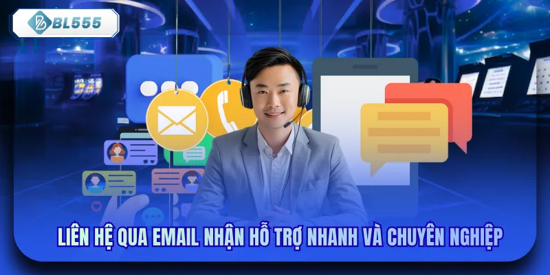 Liên hệ qua Email nhận hỗ trợ nhanh và chuyên nghiệp